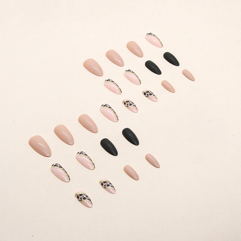 Lady Temperament Black Gold Leopard Nail Art Home Decor Supply | Online Retail | ShoreShopper.com