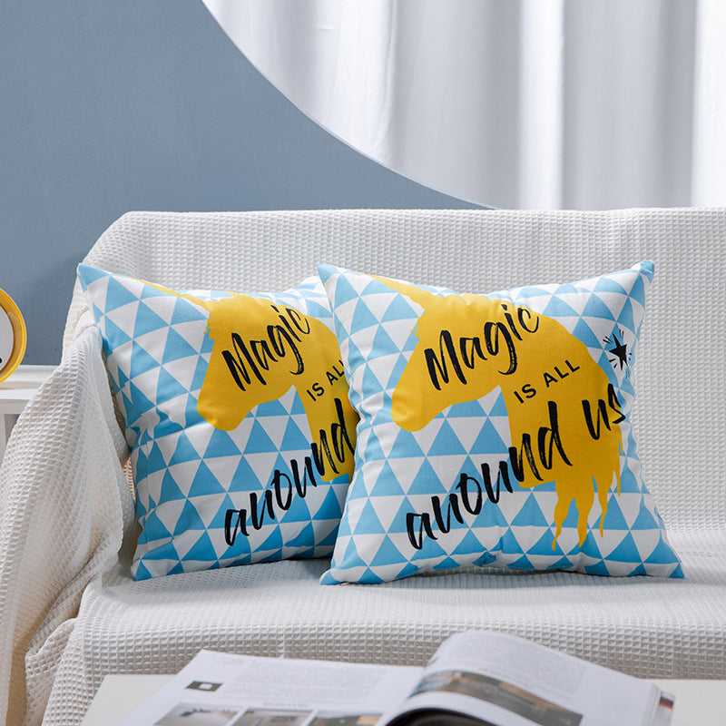 Pillow Cover Pillow Cushion Pillow Home For lunch Break Contains Core Home Decor Supply | Online Retail | ShoreShopper.com