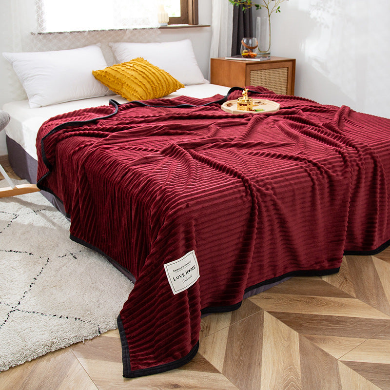 Magic Fleece Blanket Multifunctional Blanket Thickening Fleece Nap Air Conditioning Blanket Home Decor Supply | Online Retail | ShoreShopper.com