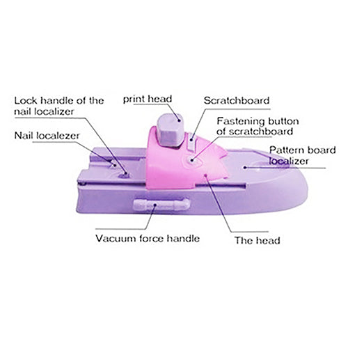 Nail Art Stamping Printing Machine DIY Pattern Stamper Manicure Nail Art Printer Home Decor Supply | Online Retail | ShoreShopper.com