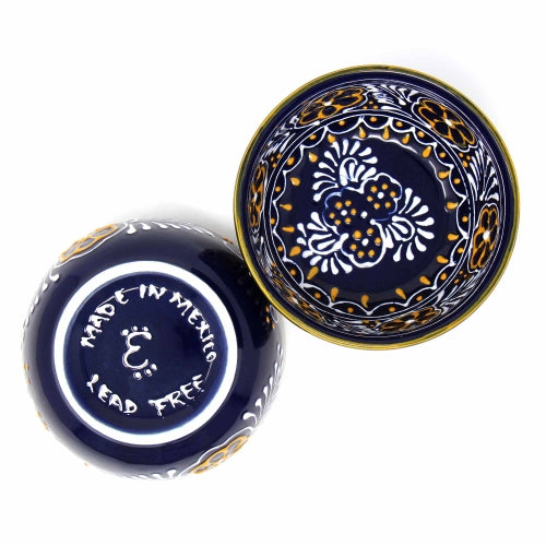 Half Moon Bowls - Blue, Set of Two - Encantada Home Decor Supply | Online Retail | ShoreShopper.com