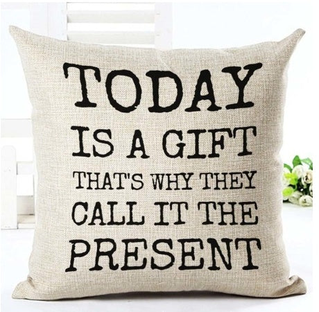 Letter black and white home pillowcase Home Decor Supply | Online Retail | ShoreShopper.com
