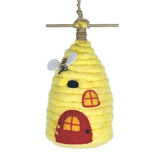 Felt Birdhouse - Honey House - Wild Woolies Home Decor Supply | Online Retail | ShoreShopper.com