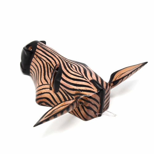 Wood Zebra Mask Wall Hanging Home Decor Supply | Online Retail | ShoreShopper.com