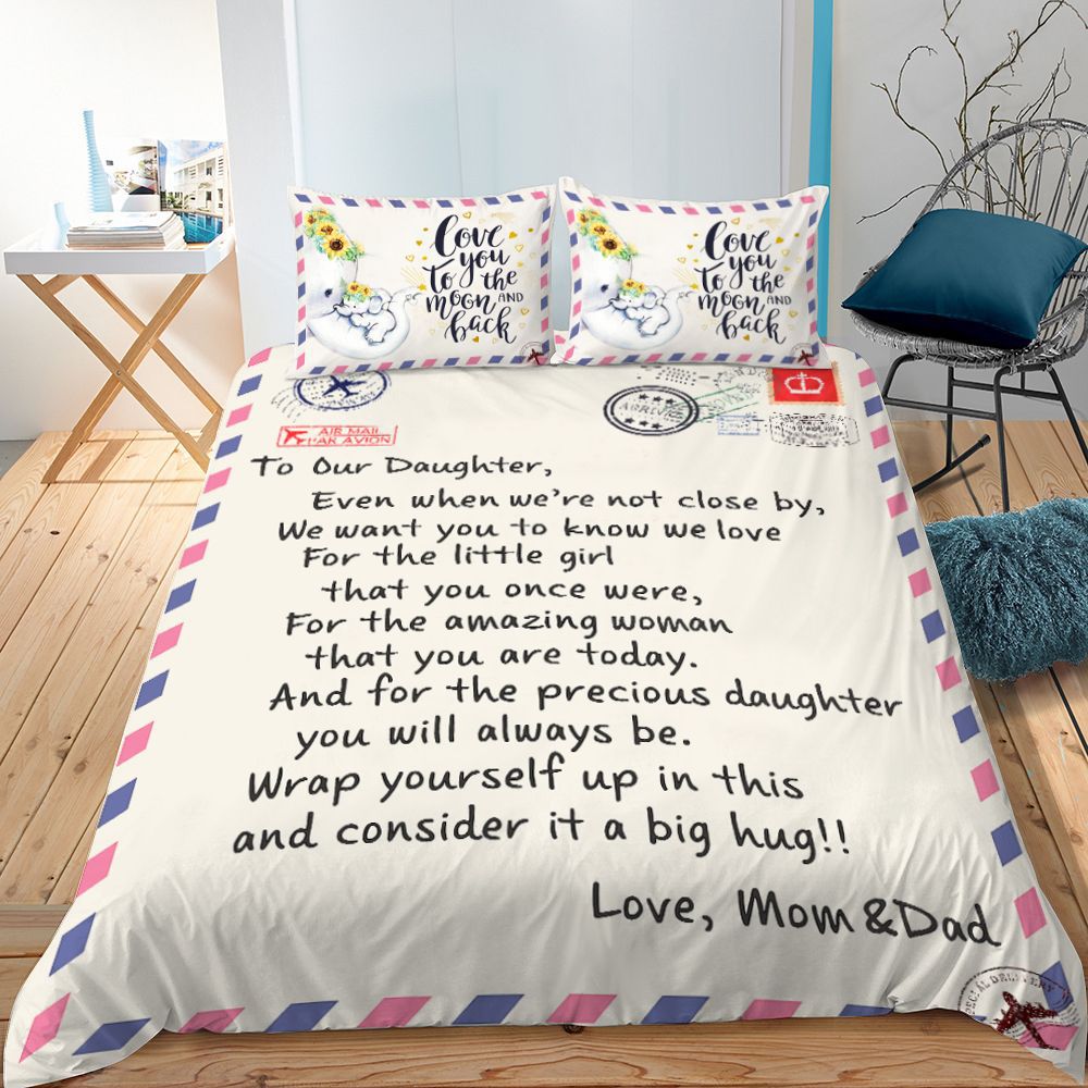 Gift 3 Piece Quilt And Pillowcase With 3D Digital Print Home Decor Supply | Online Retail | ShoreShopper.com