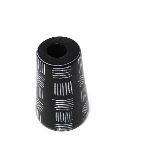 Tall Round Soapstone Candle Holder Home Decor Supply | Online Retail | ShoreShopper.com