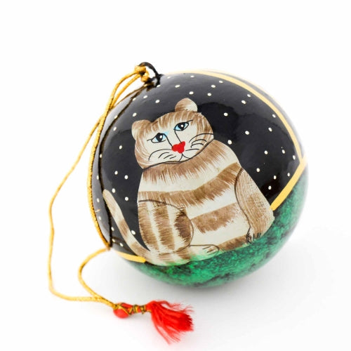 Handpainted Ornament Cat - Pack of 3 Home Decor Supply | Online Retail | ShoreShopper.com