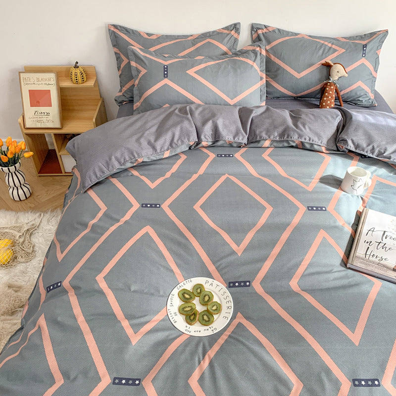 Four Piece Set Of Cute Cartoon Bed Sheets Home Decor Supply | Online Retail | ShoreShopper.com