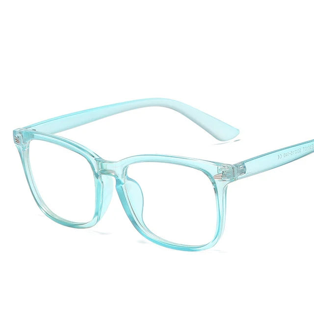 Fashion unisex Square glasses plain glasses full frame glasses for men and women radiation protection Optical glasses - ShoreCo.Shop
