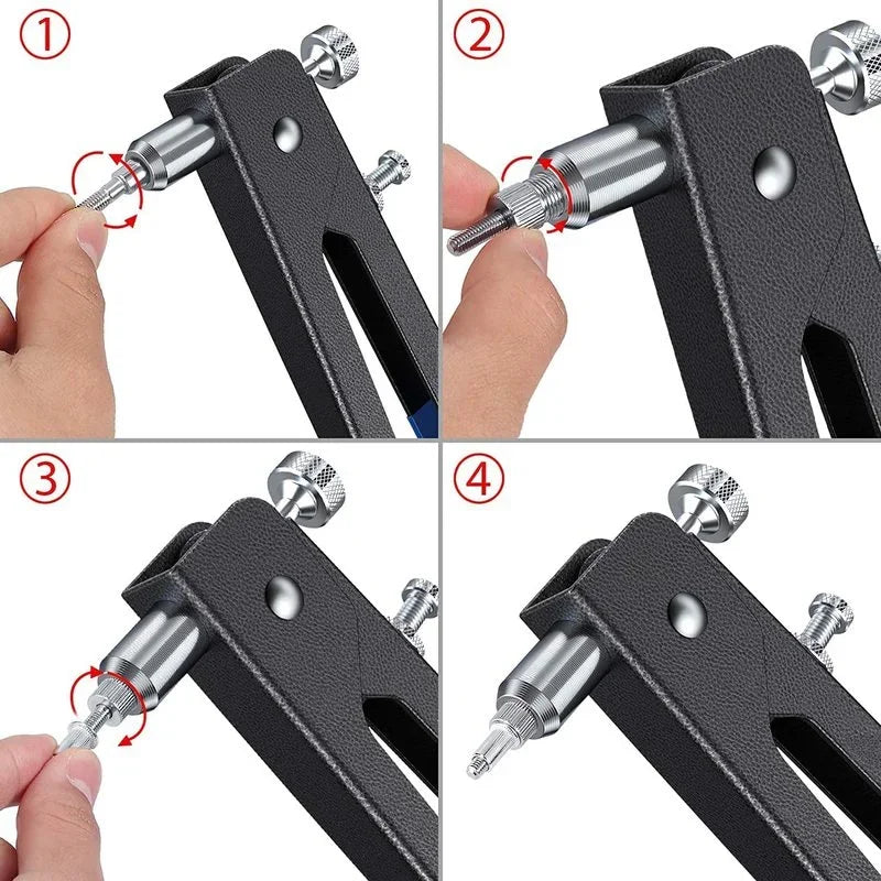 86pcs Heavy Duty Blind Rivet Nut Kit Set Riveter Tool Rivet Nut Gun Thread Hand Riveter Rivet Gun Threaded Insert Tool Home Decor Supply | Online Retail | ShoreShopper.com