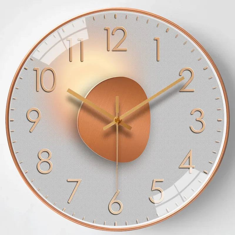 Nordic Style Home Decorative Wall Clock 8" Home Decor Supply | Online Retail | ShoreShopper.com