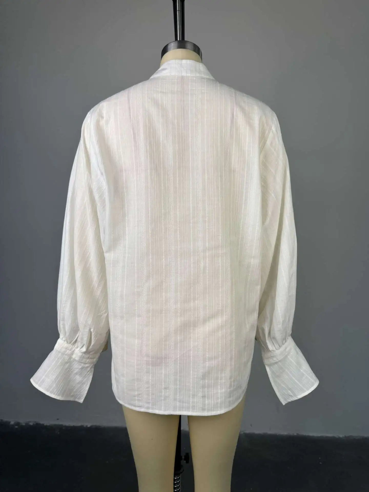 Fashion White Shirts Women Long Sleeve Oversize Blouse 2025 New Spring Summer Basic Tops Cotton Chic Shirt for Women Your Coastal Marketplace | Shoreshopper.com