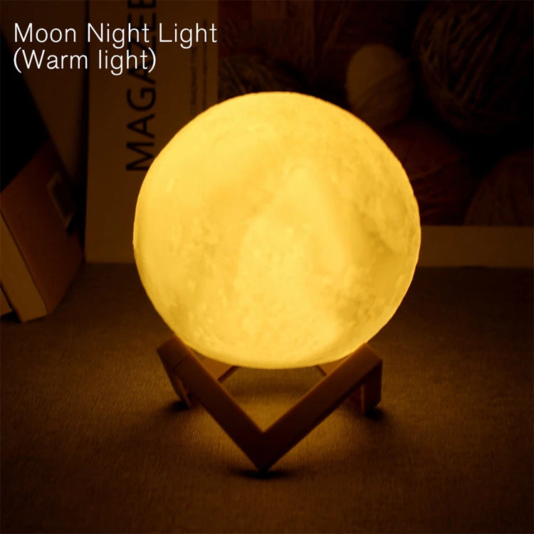 Book Light LED Moon Light Galaxy Light, Moon Night Light, Girl, Boy, Child Birthday Gift, Bedroom Decoration Indoor lighting - ShoreCo.Shop