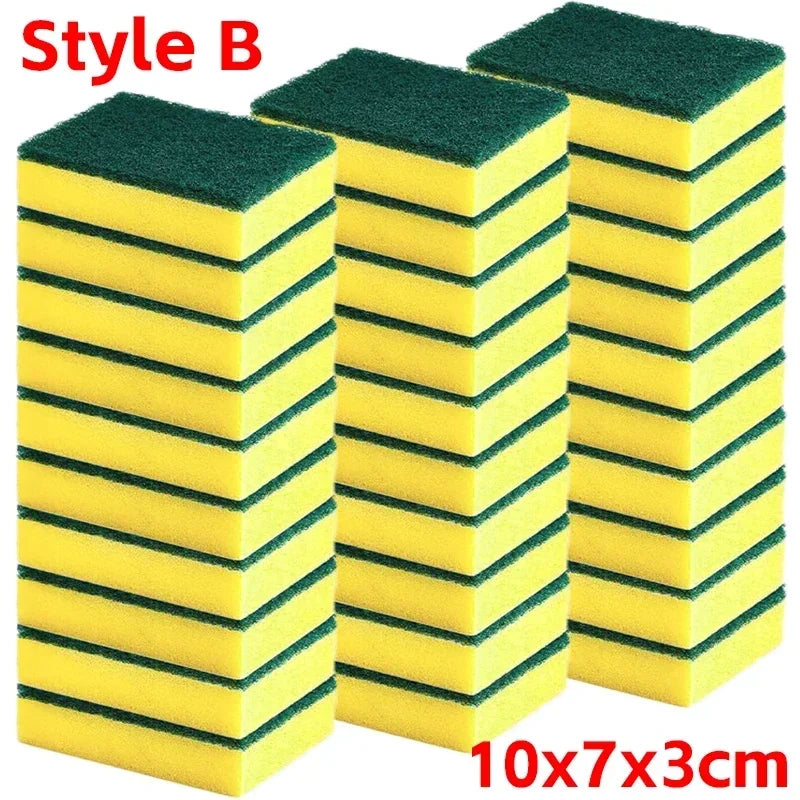 Highly absorbent double-sided sponge magic cleaning pot rust sponge cleaning brush kitchen cleaning tool Home Decor Supply | Online Retail | ShoreShopper.com