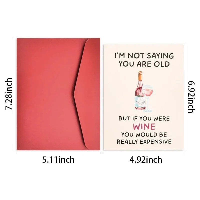 Funny Birthday Card for Father, 30th 40th 50th 60th Birthday Card Gifts for Men Him,Birthday Greeting Card for Dad Friend,Family Your Coastal Marketplace | Shoreshopper.com