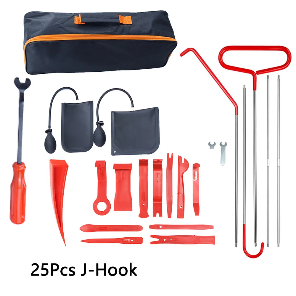 Car Window Door Emergency Open Key Lost Lock Out Unlock Auto Tools Kit Air Wedge Bag Pump Open Unlock Kit for Car Truck Home Decor Supply | Online Retail | ShoreShopper.com