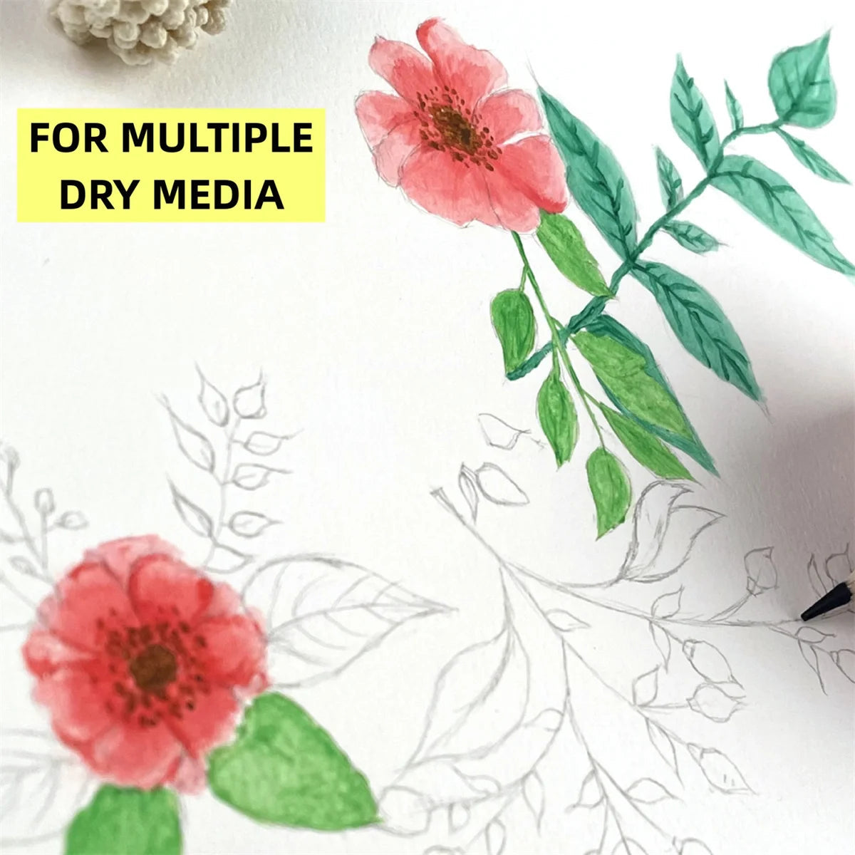 A4 30 Pages Paper Watercolor Book Hand-painted painting Book Fine Lines Water-Solube Color Art Supplies Home Decor Supply | Online Retail | ShoreShopper.com