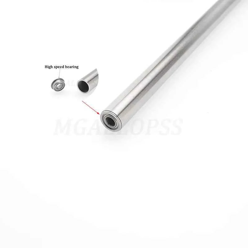 RC Boat L10/13/15/20/25/30/35cm Length Stainless Steel Tube+Grease Nozzle+4mm Stainless Steel Shaft for RC Electric Racing Boat