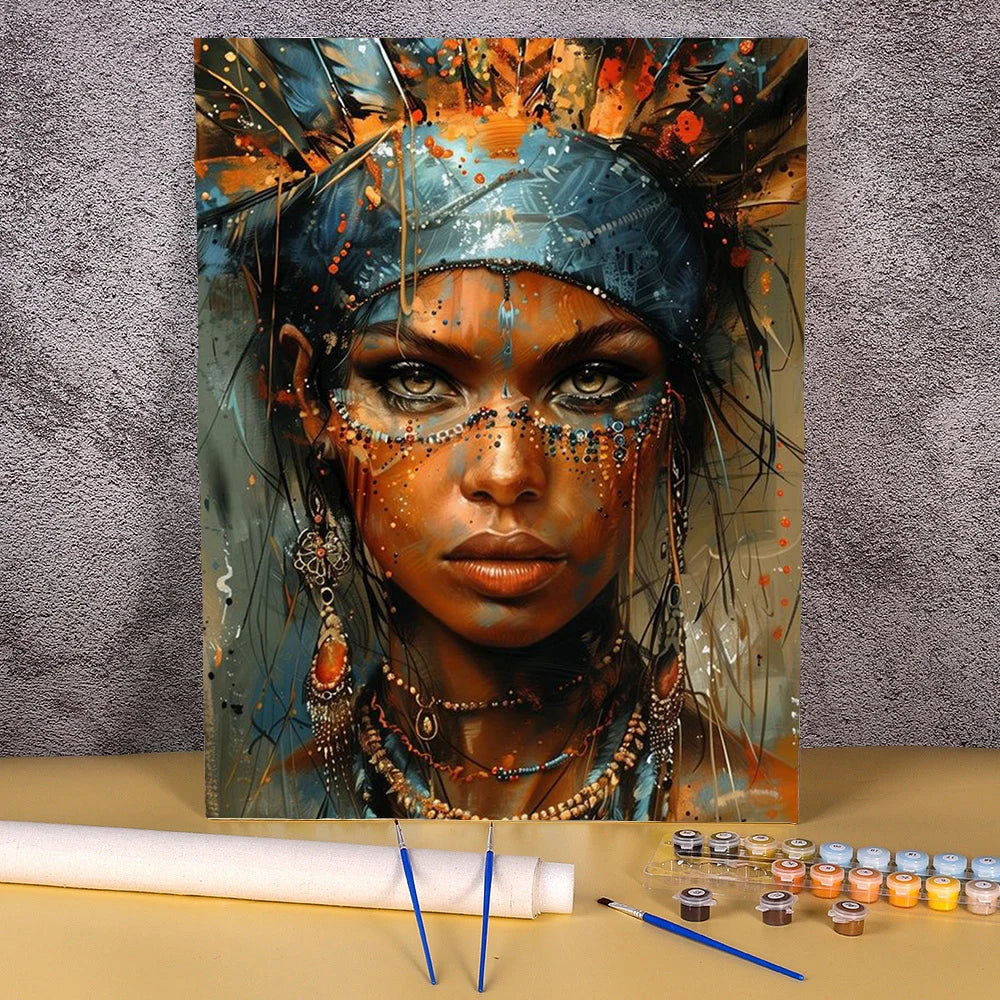 Acrylic Paint By Numbers Modular Picture With Paint Drawing On Canvas Adults Handpainted Gift Wall Art Painting Home Decor Home Decor Supply | Online Retail | ShoreShopper.com