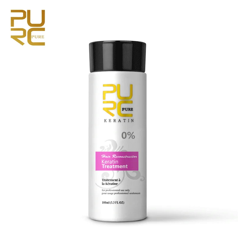 PURC Brazilian Keratin Hair Treatment Keratin Straightening Curly Hair Smoothing Repair Permed Damaged Hair Care Products - ShoreCo.Shop