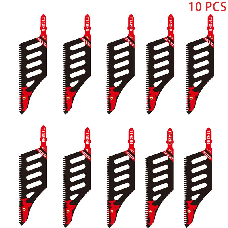 Jigsaw Blade Extra Long Heavy Duty Scroll Saw Blades T-Shank Fine Coarse Teeth for Wood Aluminum Tight Spaces Home Decor Supply | Online Retail | ShoreShopper.com