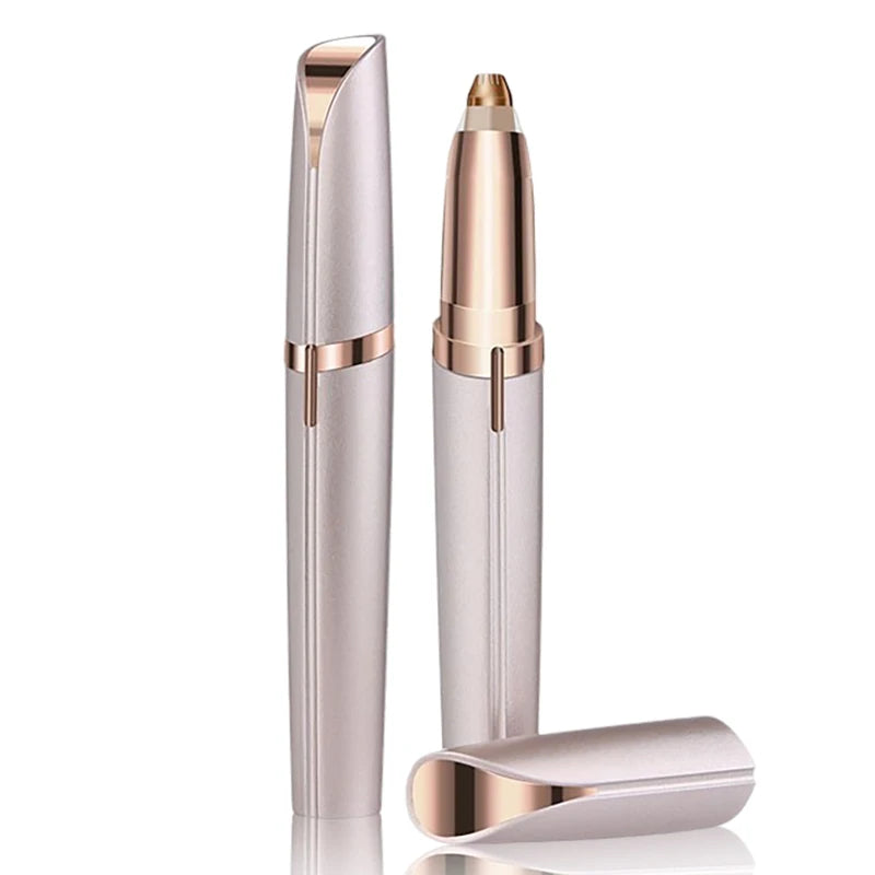 Electric Eyebrow Trimmer USB Charger Security Hair Removal Eye Brow Epilator Shaper Shaver Painless Razor Facial Hair Remover - ShoreCo.Shop
