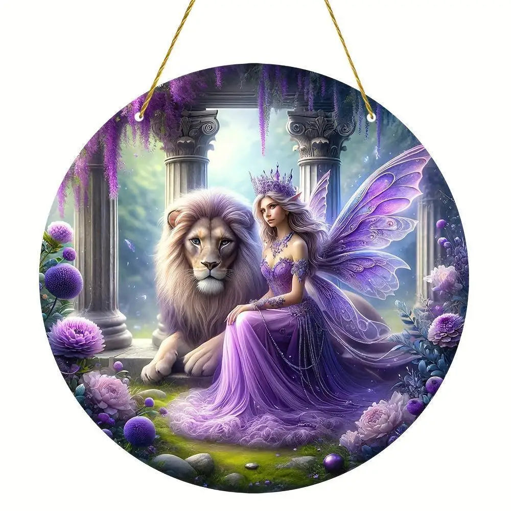 Enchanting Elf Fairy Acrylic Sun Catcher Window Door Display, Seasonal Summer Decor - for Home, Bar, for Daily Christmas Decor Your Coastal Marketplace | Shoreshopper.com
