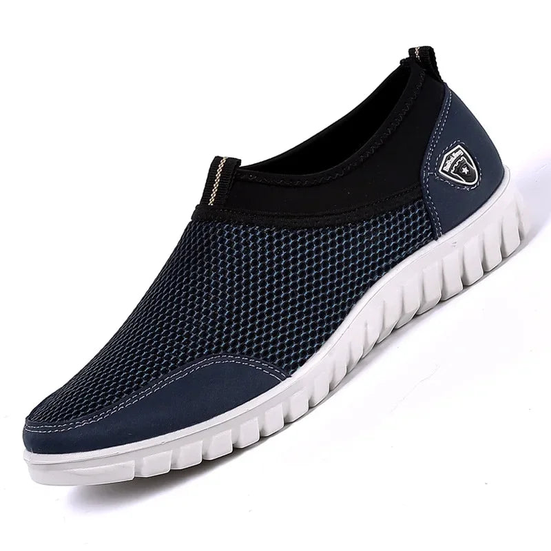 2023 Summer Mesh Shoe Sneakers for Men Shoes Breathable Men's Casual Shoes Slip-On Male Shoes Loafers Casual Walking Sneakers - ShoreCo.Shop