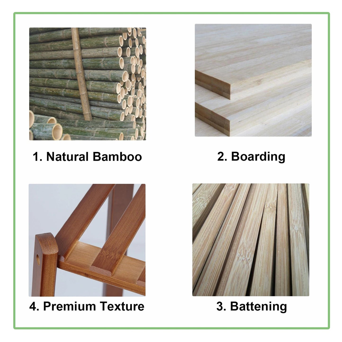Tiered Bamboo Plant Pot Holder Tall Plant Display Shelf Flower Stand Indoor Home Decor Supply | Online Retail | ShoreShopper.com