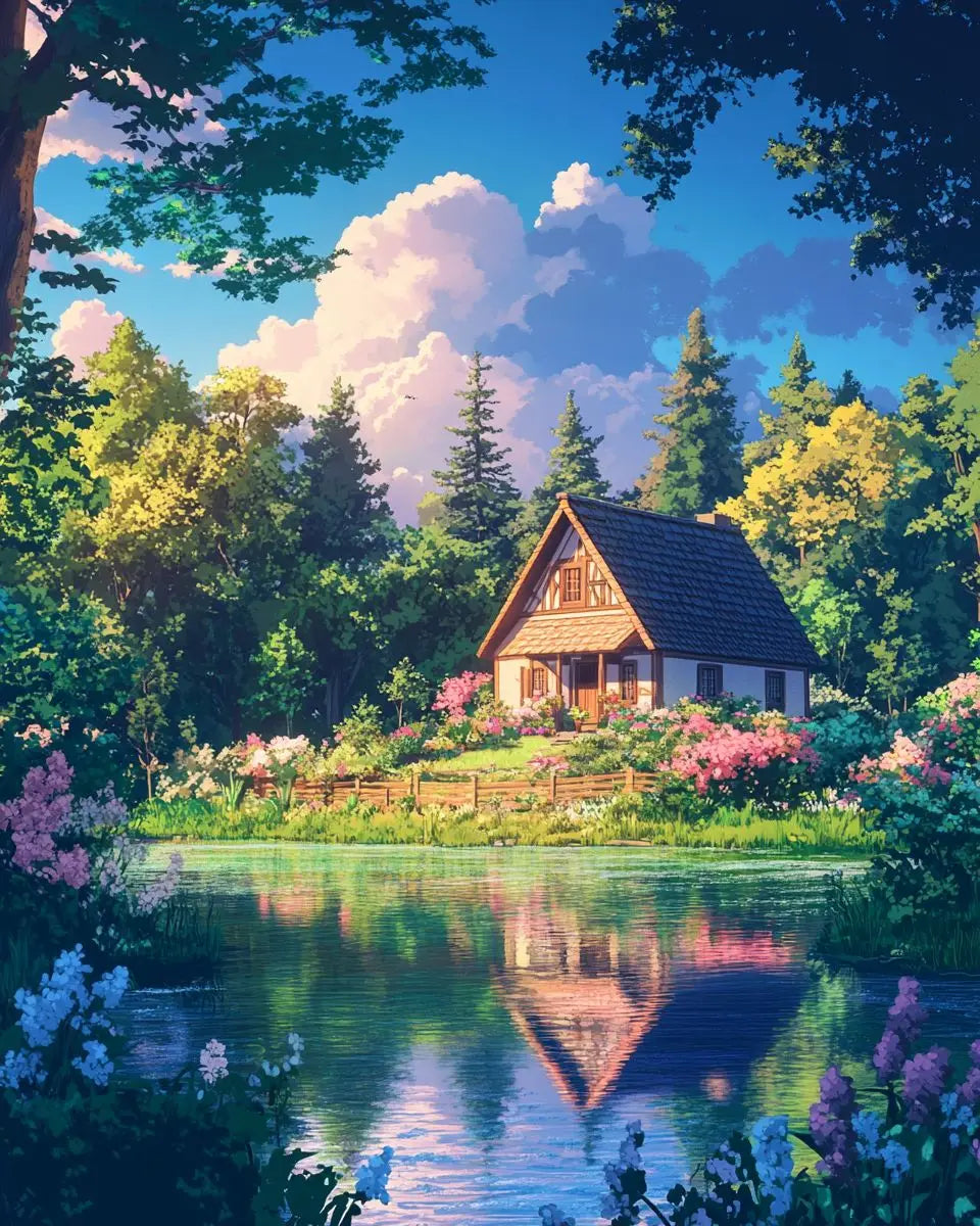RUOPOTY Paint By Number Kit On Canvas For Adults Scenery Oil Acrylic Painting Home Decoration Gifts Home Decor Supply | Online Retail | ShoreShopper.com