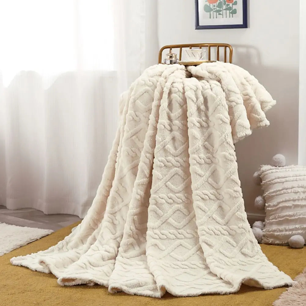 Throw Blanket for Couch Flannel Fleece Throw Blanket Machine Washable 70 * 100cm Bed Blanket Warm Plush Blanket for Bedroom Your Coastal Marketplace | Shoreshopper.com