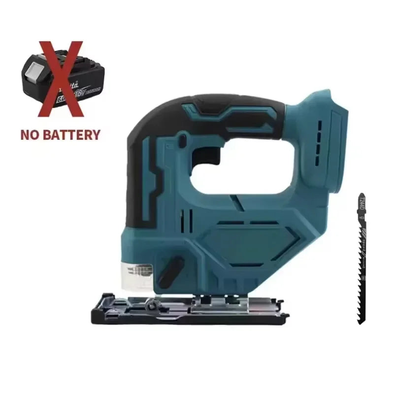 Fit Makita DJV182Z Cordless 18V Lithium Battery Rechargeable Electric Jig Saw Curve Saw Woodworking Cutting Multifunction Saw Home Decor Supply | Online Retail | ShoreShopper.com