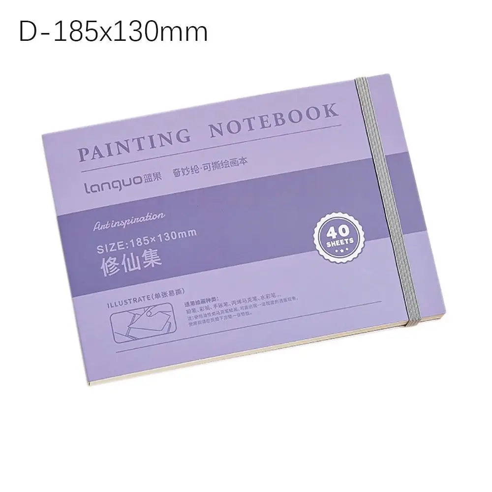 Small Tearable Painting Book Art Supplies Inspiration Record Sketchbook Portable Notebook Home Decor Supply | Online Retail | ShoreShopper.com