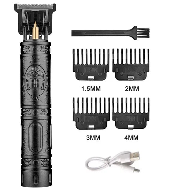 Adjustable Hair Trimmer T9 Vintage Hair Clipper Electric Beard Trimmer Hair Length Adjustable Haircut Machine Kit Boyfriend Gift - ShoreCo.Shop