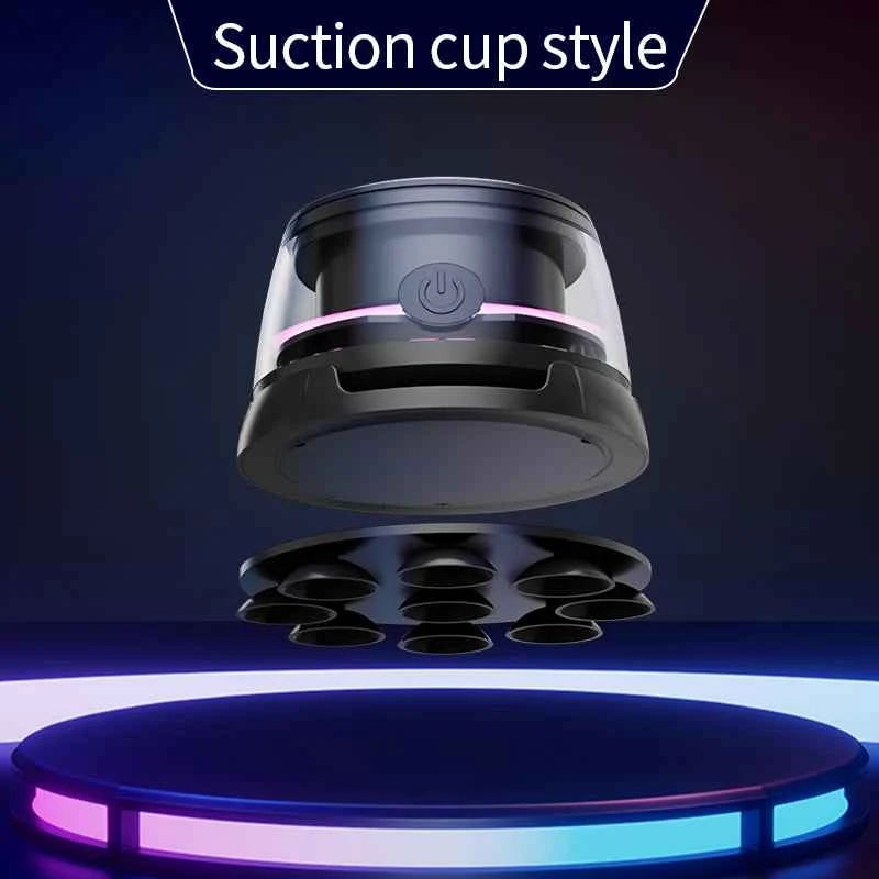 2025 New speakers home Rhythmic lighting Top shell vibration Plastic Material M8 LZ-B8 For Sooyn Portable Audio speaker gaming