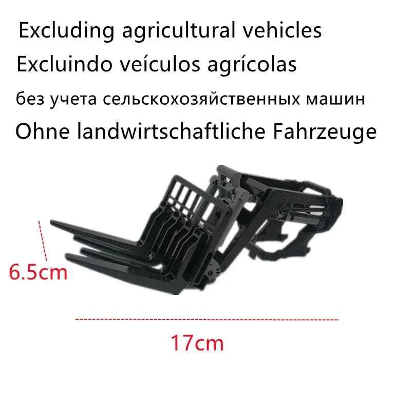 RC Farm Tractors Car 1/24 Radio Controlled Cars and Trucks 2.4G with Light Simulated Engineering Truck Model Toys for Children