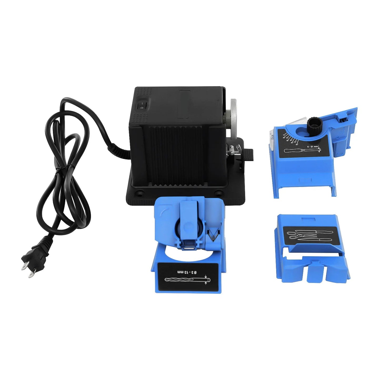 Electric 3mm-13mm Drill Bit Sharpener Household Grinding Tools Multifunctional Grinding Machine for Plane Knives, Scissors Home Decor Supply | Online Retail | ShoreShopper.com