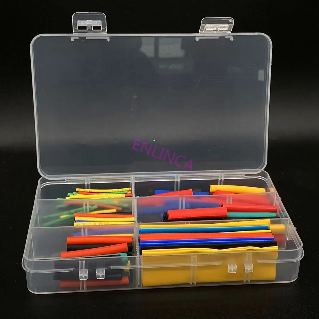 127-750pcs Heat-shrink Tubing Thermoresistant Tube Heat Shrink Wrapping Kit Electrical Connection Wire Cable Insulation Sleeving Home Decor Supply | Online Retail | ShoreShopper.com