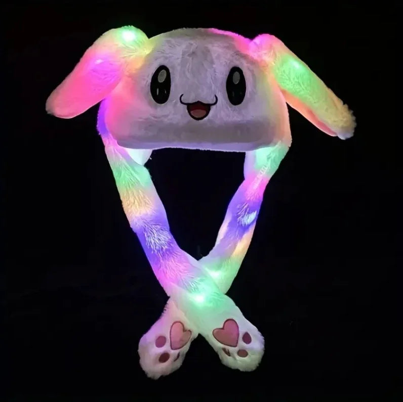 Headwear Daily Supplies Party Home LED Funny Glowing And Ear Moving Bunny Hat Cap For Women Girls Cosplay Party Holiday Hat Your Coastal Marketplace | Shoreshopper.com