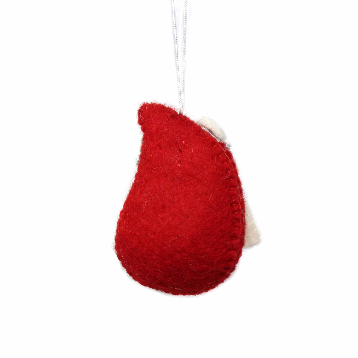 Hand Felted Christmas Ornament: Santa - Global Groove (H) Home Decor Supply | Online Retail | ShoreShopper.com