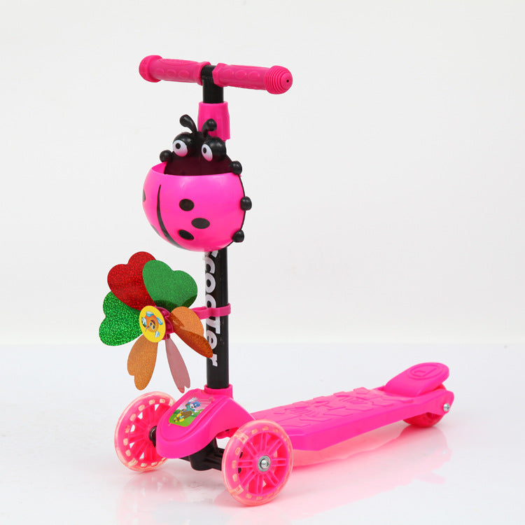 Children's Four-wheel Scooter Balance Scooter Home Decor Supply | Online Retail | ShoreShopper.com