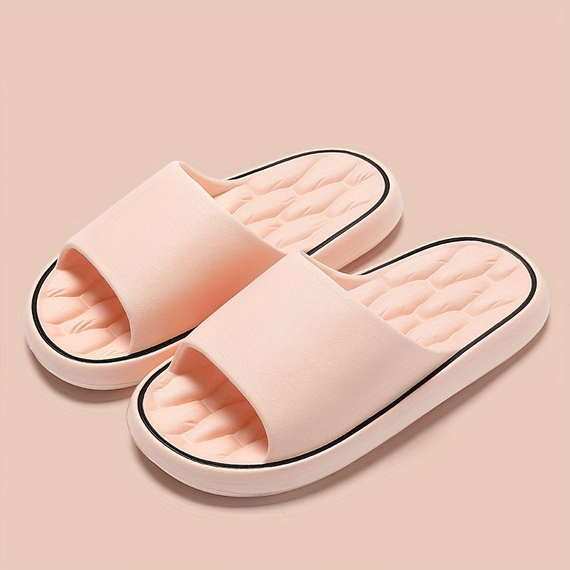 1pc Men'S for home Anti-Slip Slippers Thick Sole Silent Bathroom Shower Soft Elastic Cushioning Slippers Comfortable For Home/Wear Out Non-Stuffy. Home Decor Supply | Online Retail | ShoreShopper.com