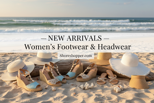 Step Into Summer: Discover Our New Women's Footwear & Headwear Collection Your Coastal Marketplace | Shoreshopper.com