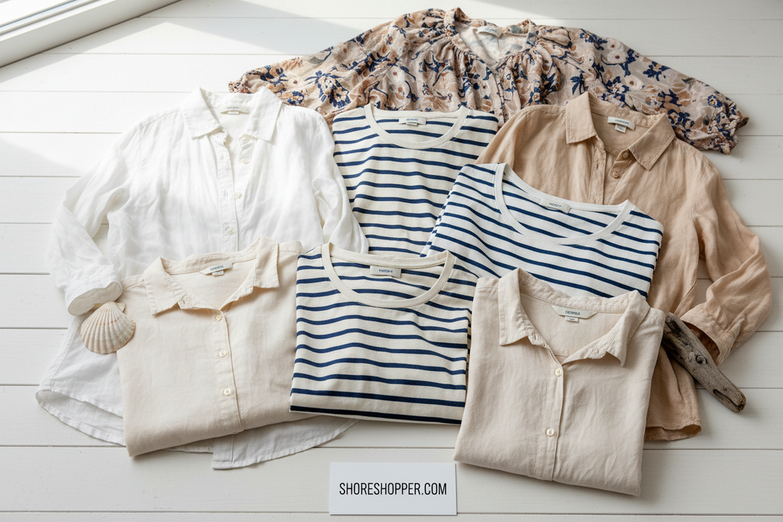 Breezy & Refined: Discover Our New Women's Shirt Arrivals Your Coastal Marketplace | Shoreshopper.com