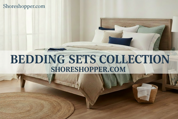 bedding sets product collection display shoreshopper.com