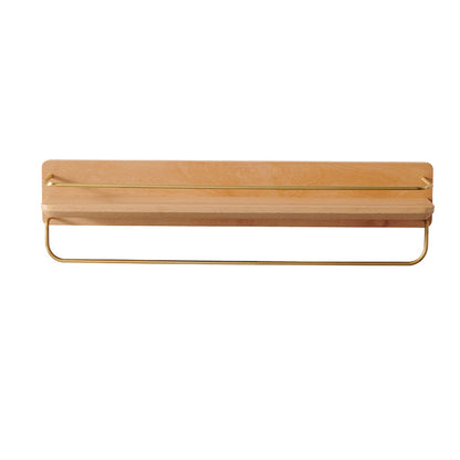Bathroom Shelf Wall Hanging Free Punching Solid Wood    Home Decor Supply | Online Retail | ShoreShopper.com