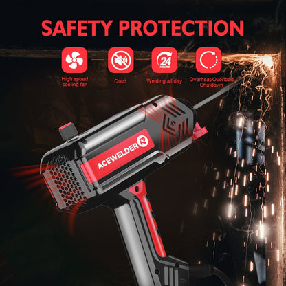 ACEWELDER 120Amp Handheld Welding Machine 110V Portable Electric ARC Welder Gun with Inverter Current Adjustment Stick Welder IP21S    Home Decor Supply | Online Retail | ShoreShopper.com