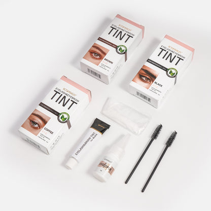 ICONSIGN Eyelash Eyebrow Dye Tint Kit Brow Mascara Tinting Dye - ShoreCo.Shop