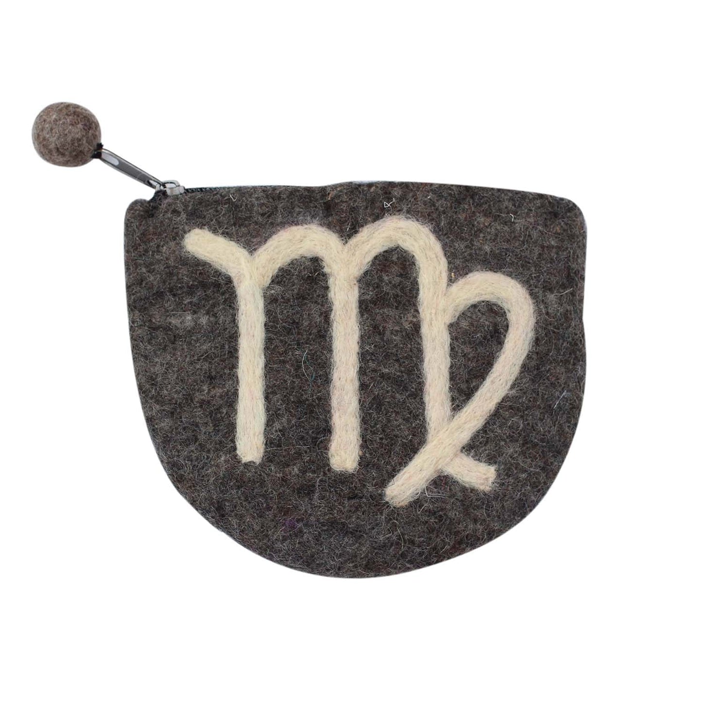 Felt Virgo Zodiac Coin Purse - Global Groove    Home Decor Supply | Online Retail | ShoreShopper.com