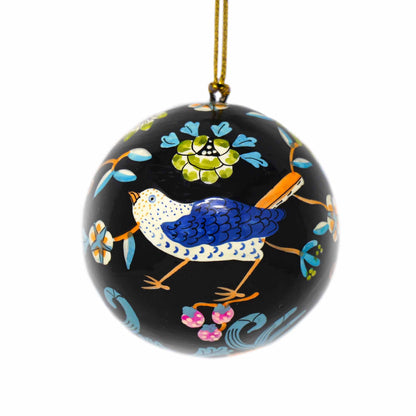 Handpainted Elephant & Bird Ornaments, Set of 2    Home Decor Supply | Online Retail | ShoreShopper.com